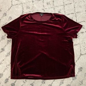 XL cranberry colored shirt